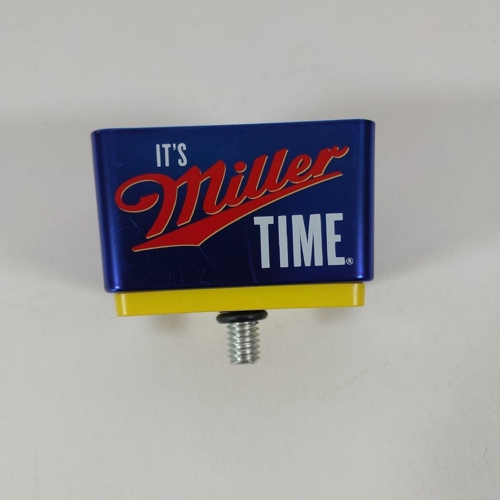 "It's Miller Time" Topper Tap Handle Knob NEW IN BOX